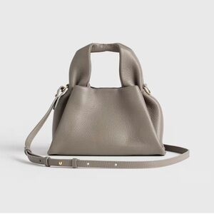 Quince Italian Leather Trapeze Crossbody